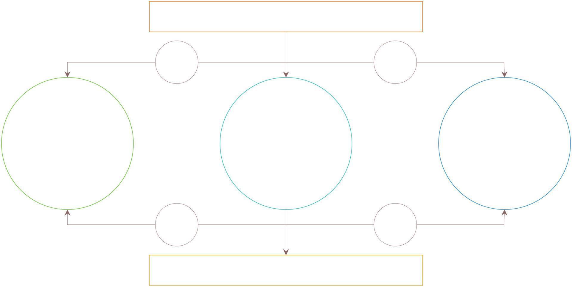 diagrama de flujo lineal. ilustración de negocios infográficos, gráficos y planificación de diagramas vector