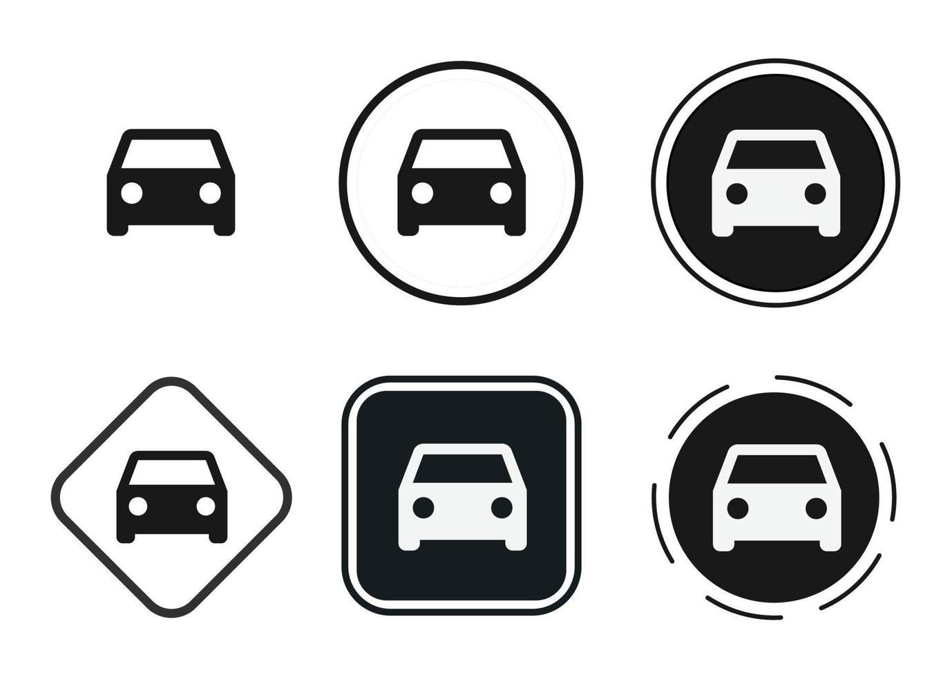 car icon . web icon set . icons collection flat. Simple vector illustration.
