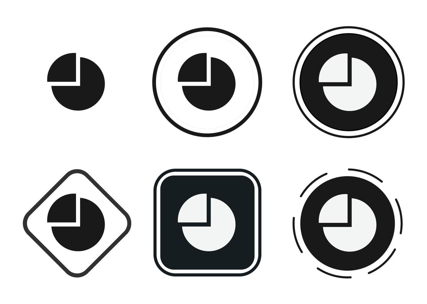 icono de pastel conjunto de iconos web. colección de iconos plana. ilustración vectorial sencilla. vector