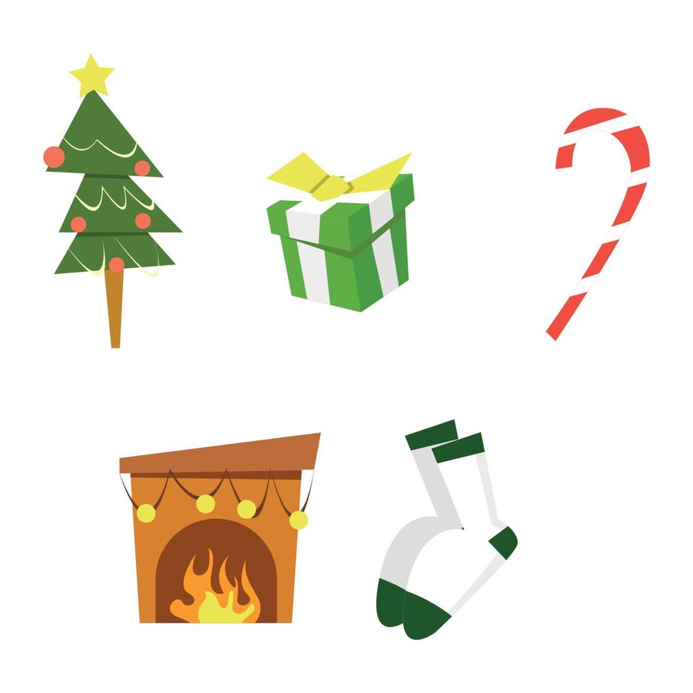 Christmas Illustration Pack 1 vector