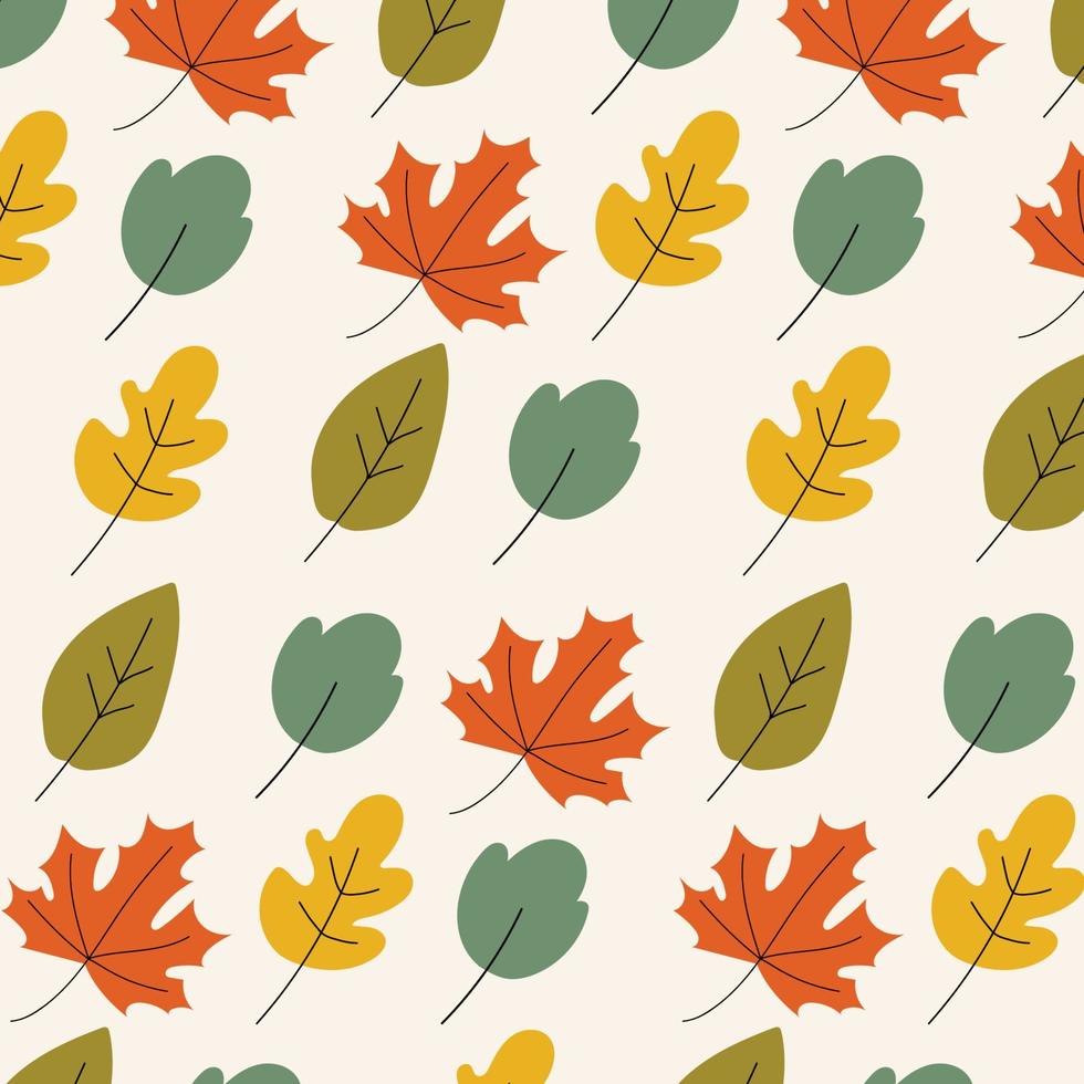 Autumn Background Illustration Tile 8213081 Vector Art at Vecteezy