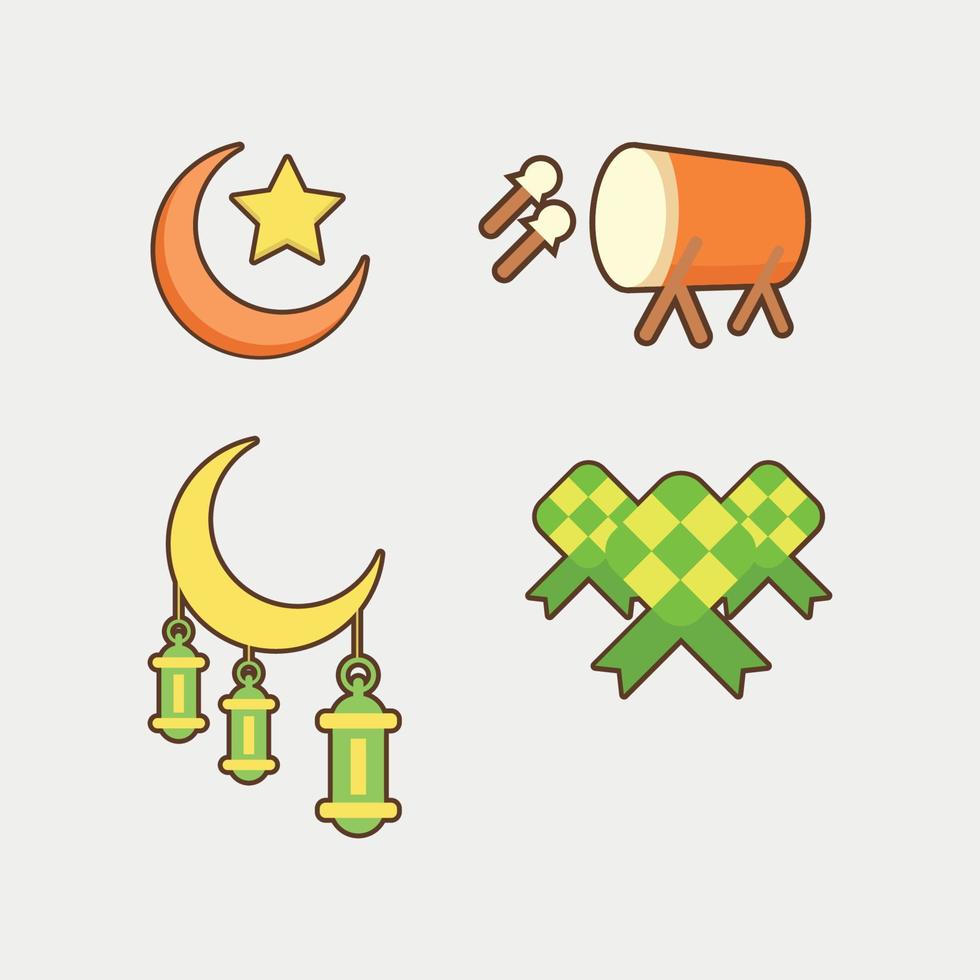 Ramadhan Illustration Pack vector