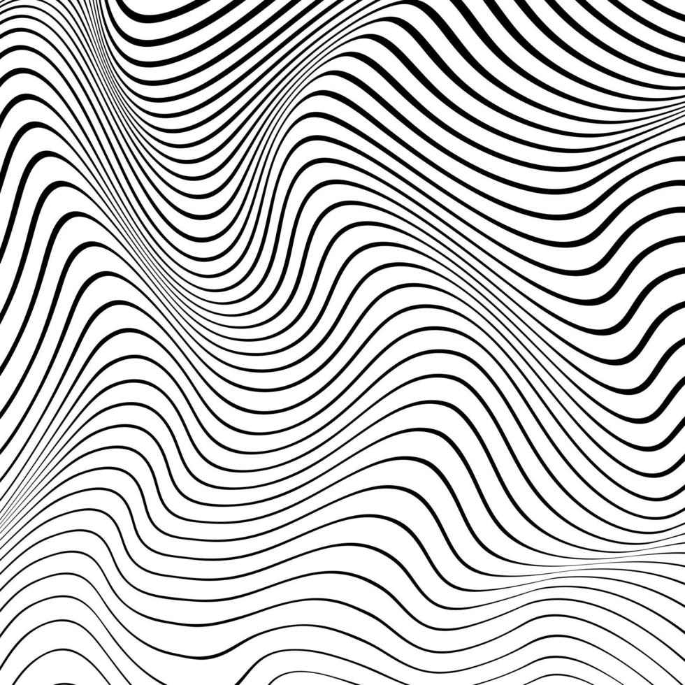 black white lines perfect for background or wallpaper vector