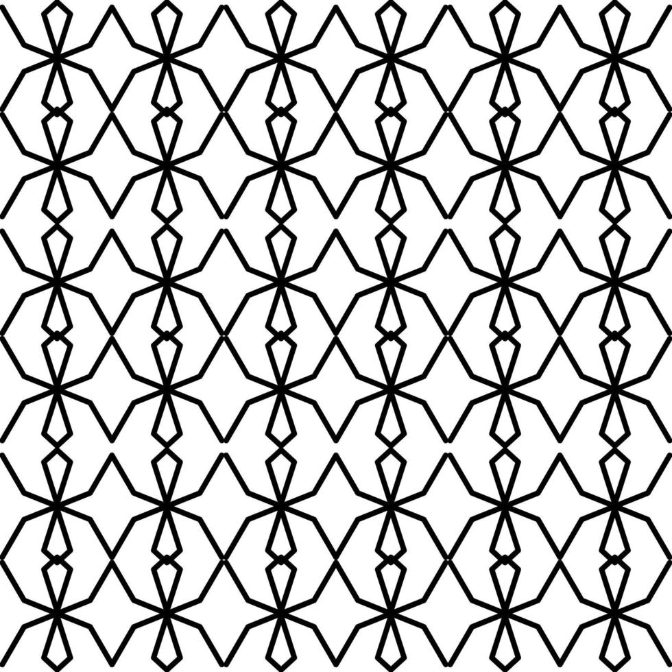 simple patrón sin costuras en blanco y negro perfecto para fondo o papel tapiz vector