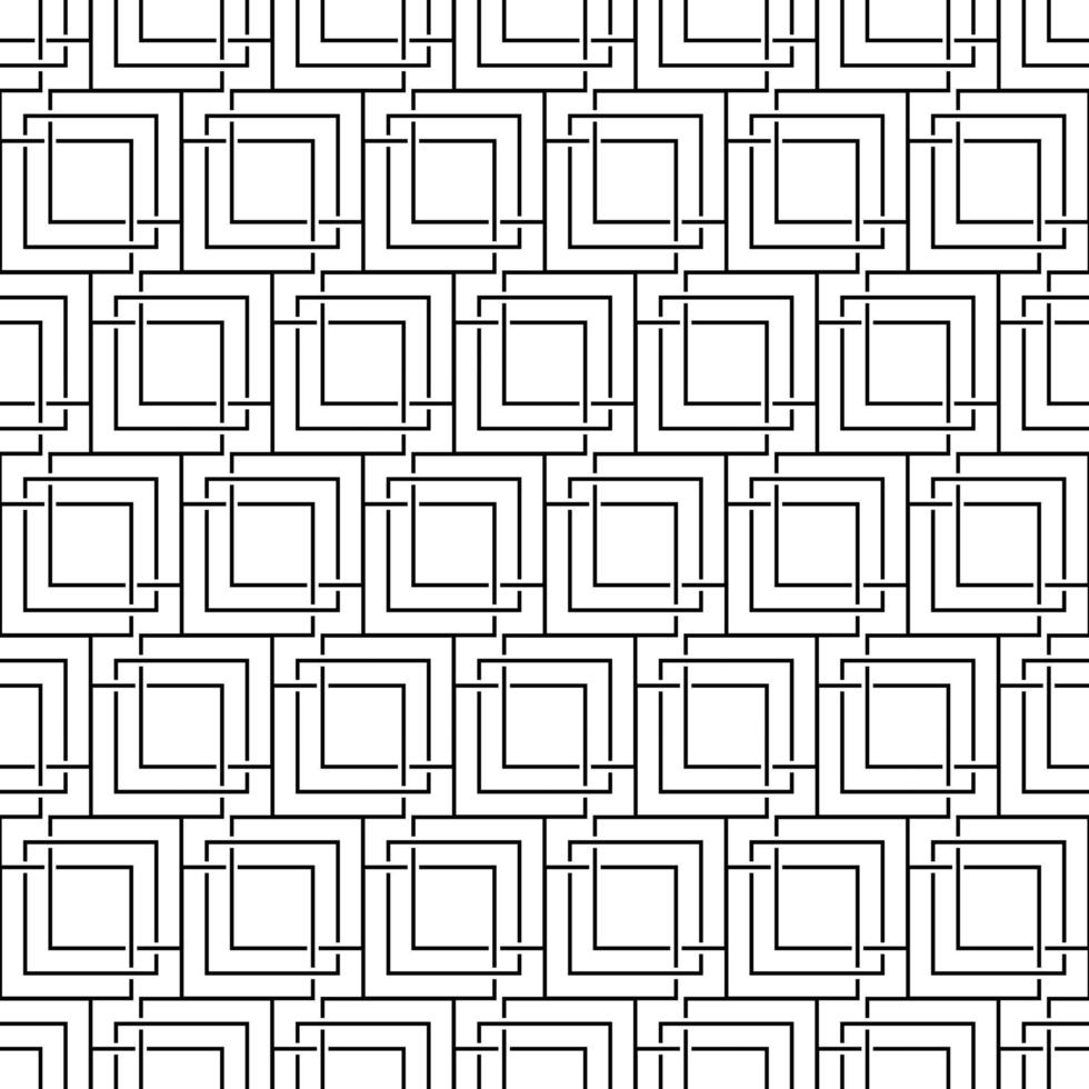 simple black square seamless pattern perfect for background or wallpaper vector