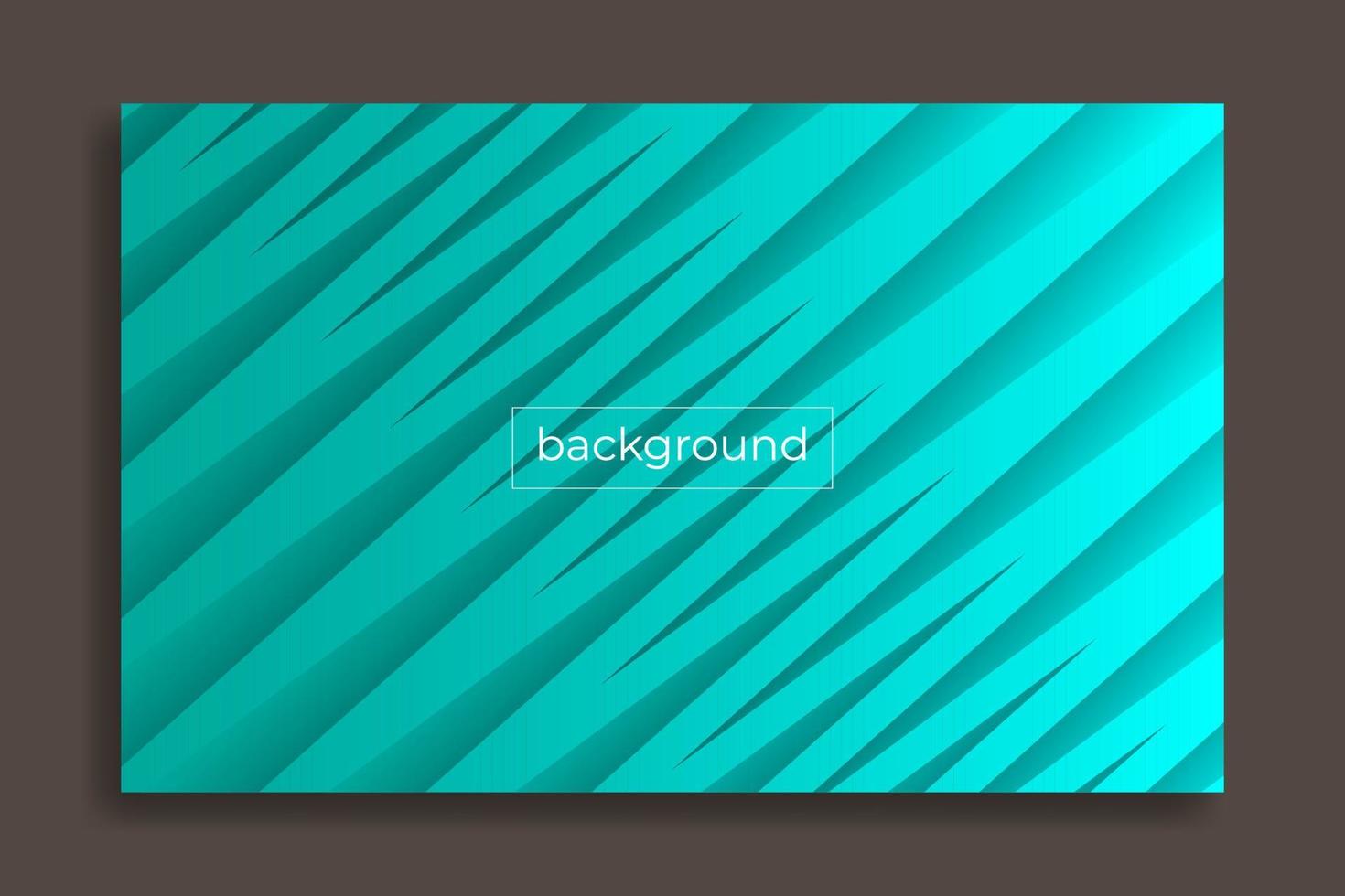Turquoise gradient background. vector
