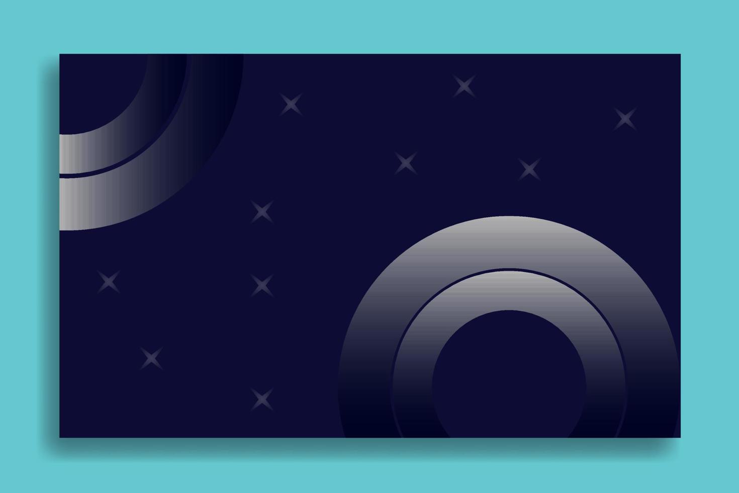 Dark blue gradient background. vector