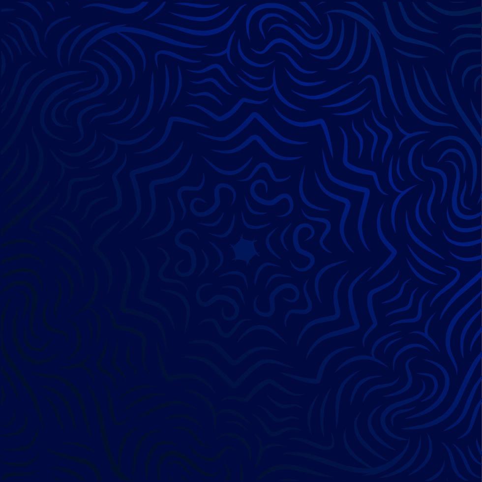 Luxury blue design with dark background. Abstract vector illustration.