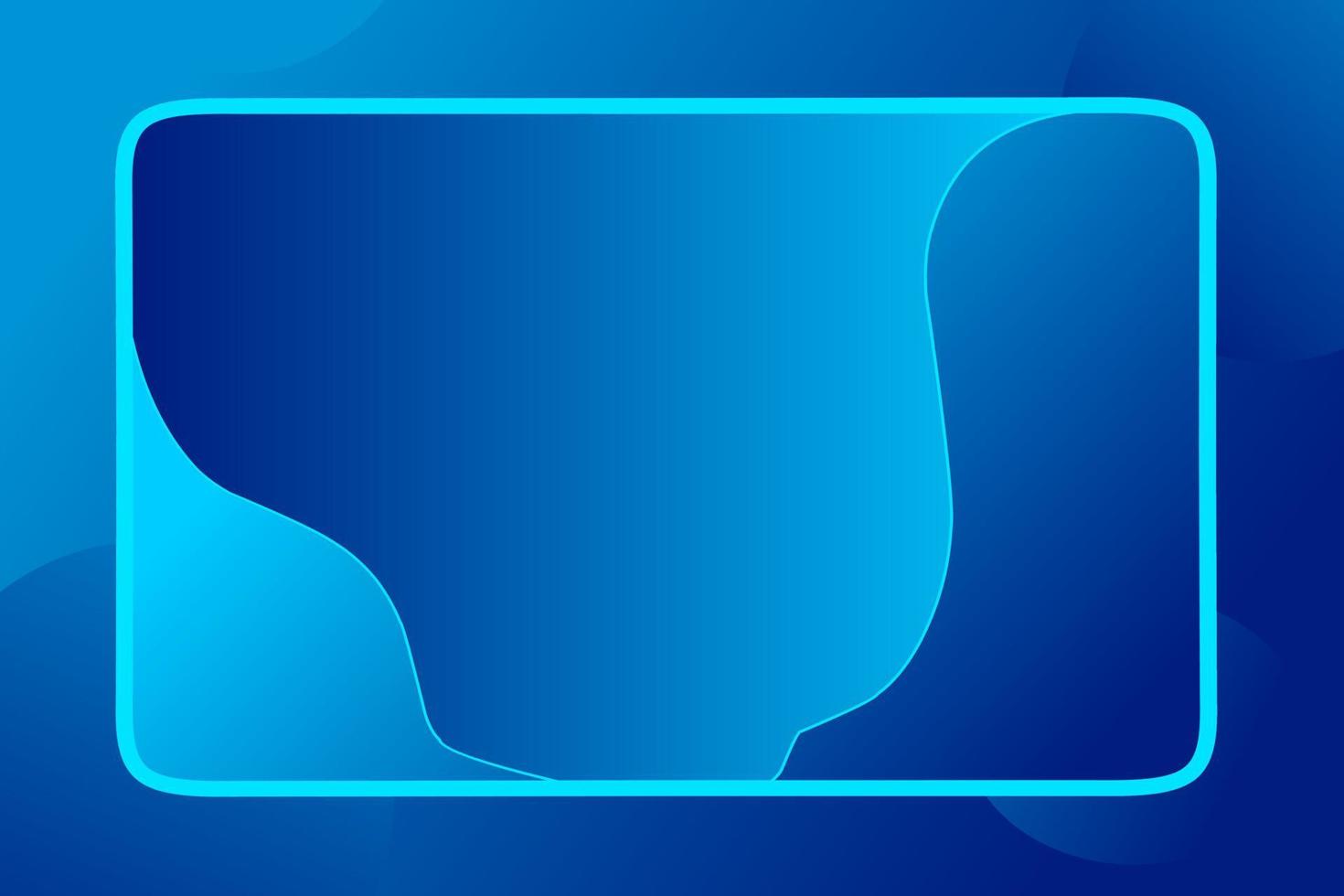 Blue flat background vector wallpaper