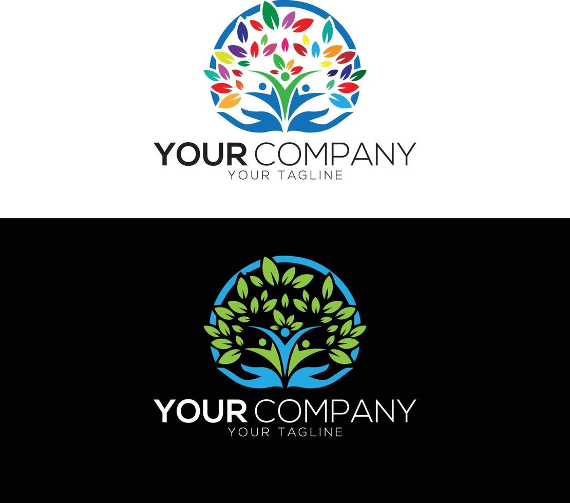 Wellness And Health Logo Design And Icon Design. vector
