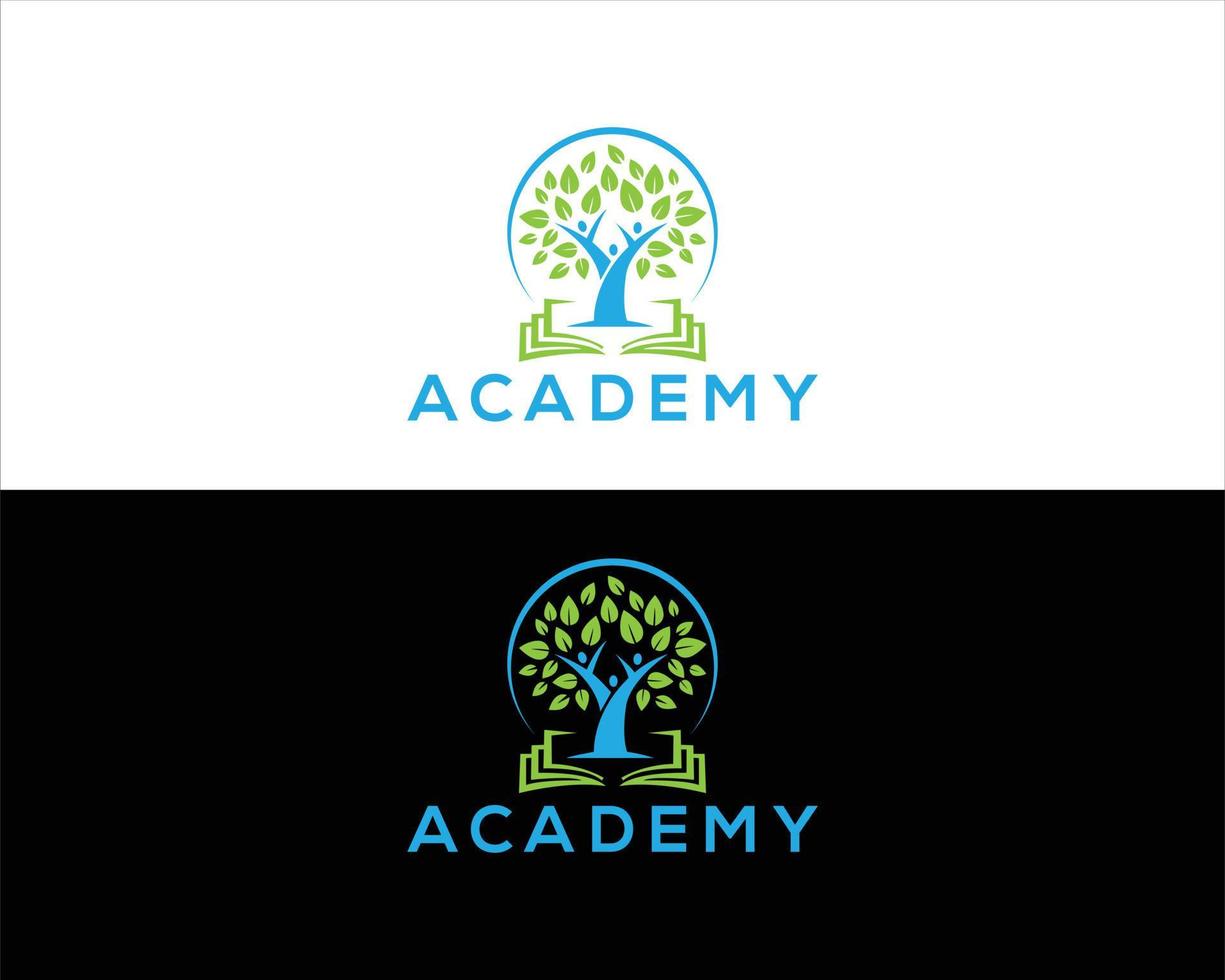 plantilla de vector de concepto de diseño de logotipo de educación, aprendizaje, clases y escuelas.