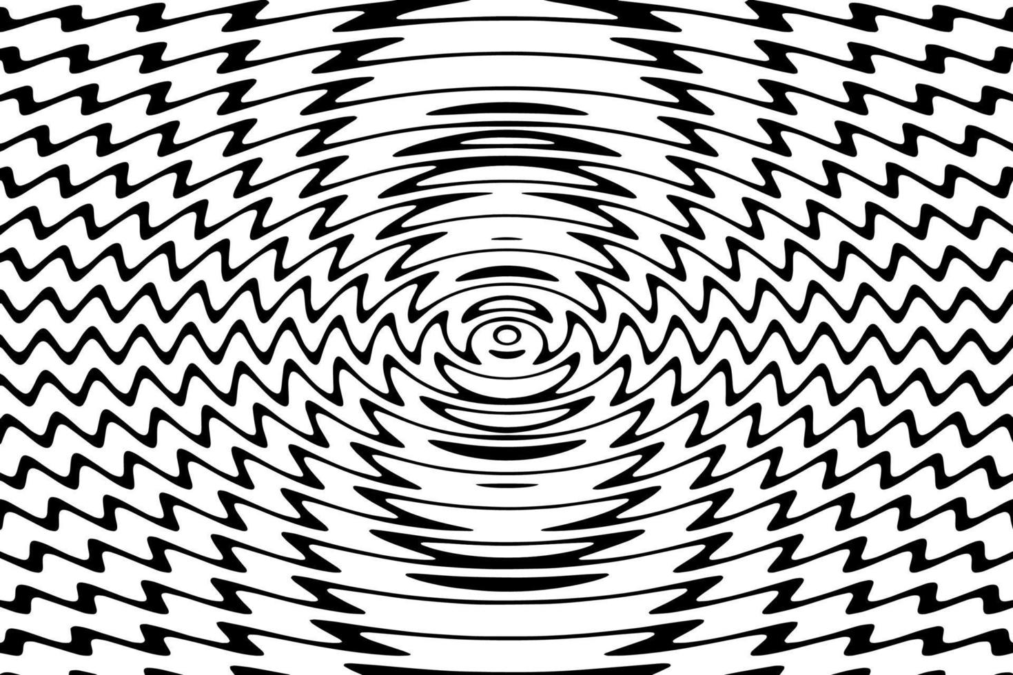 Abstract Twirl Liquify Black and White Background vector