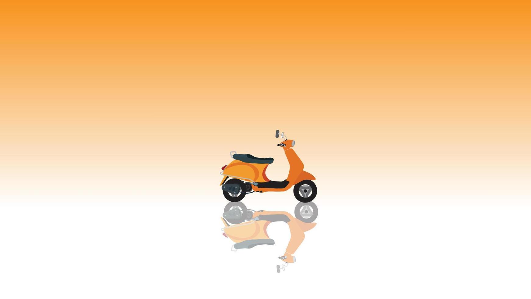 fondo moto clasica vector