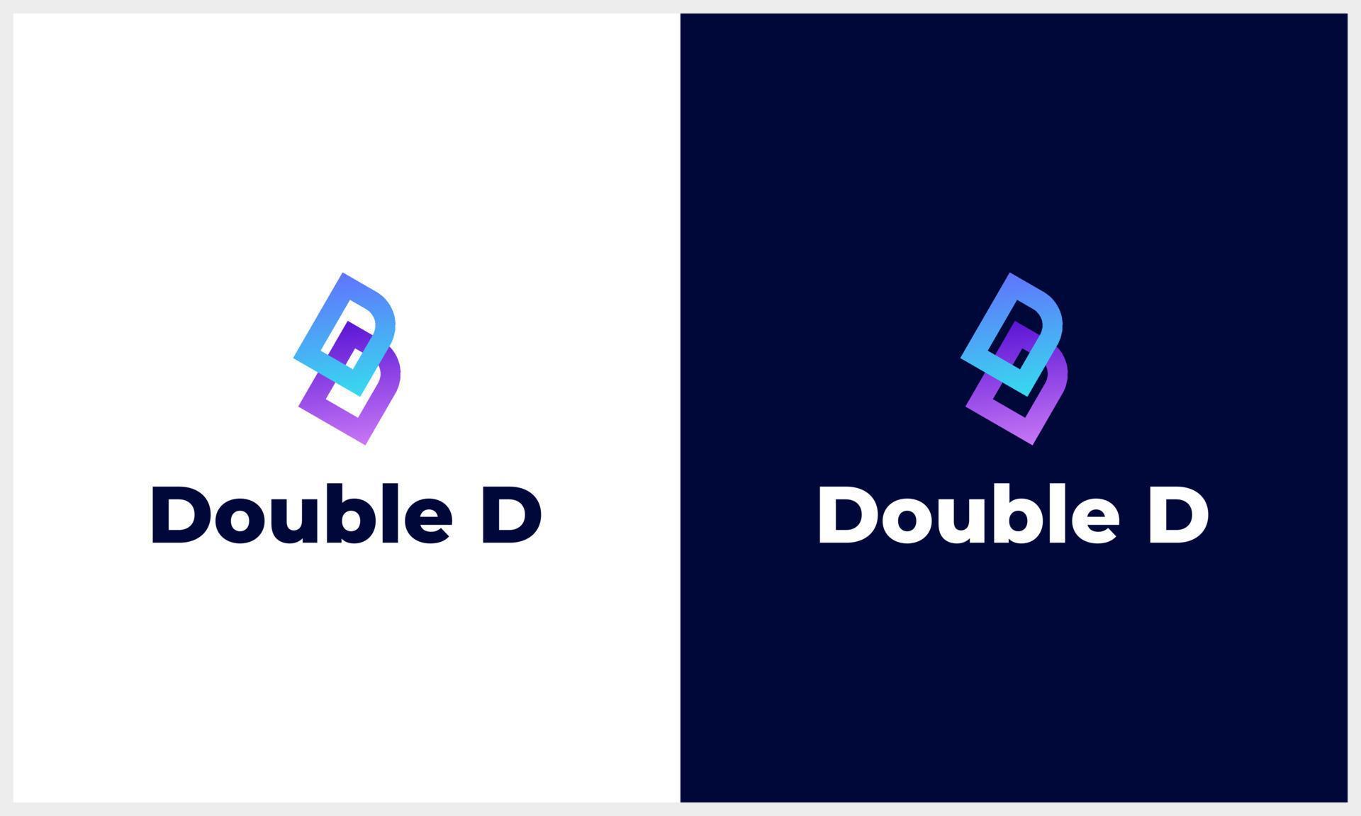 Letter D initial logo design concept Template 8215913 Vector Art at