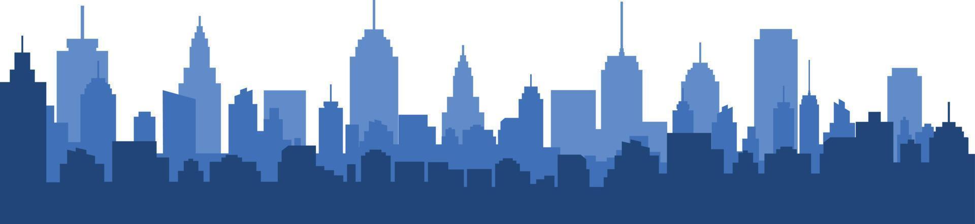 Modern City Skyline Vector illustration