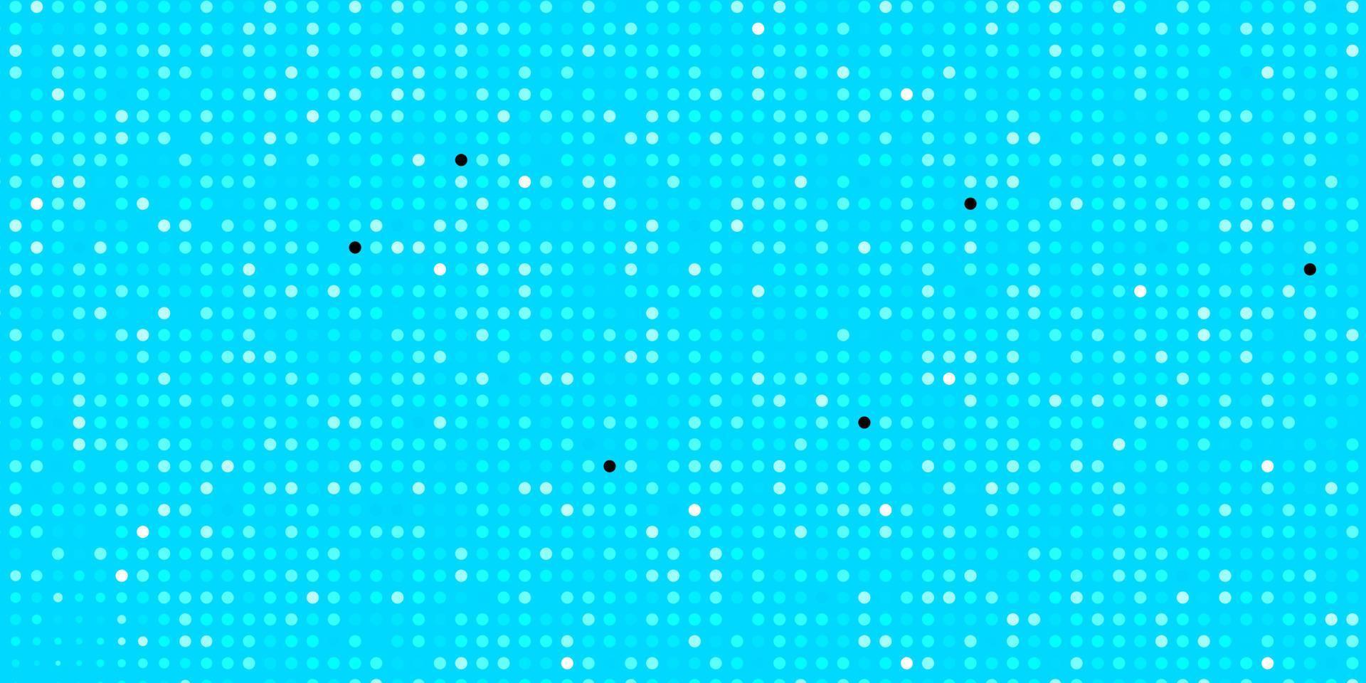 Light BLUE vector background with circles.