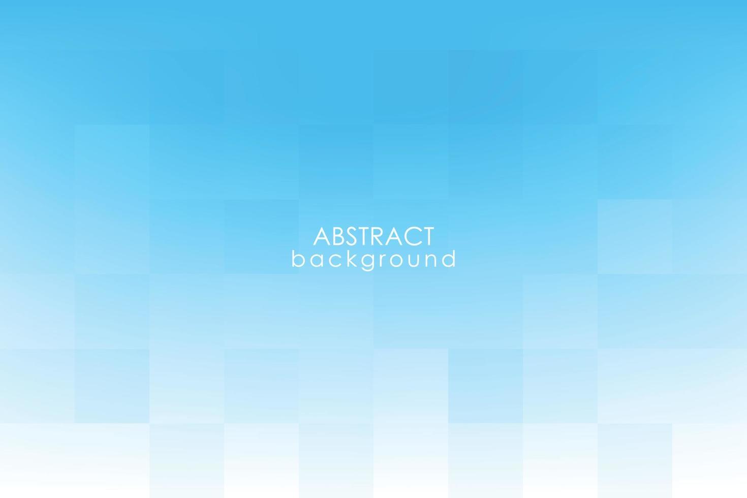 Vector blue abstract background with square shape.