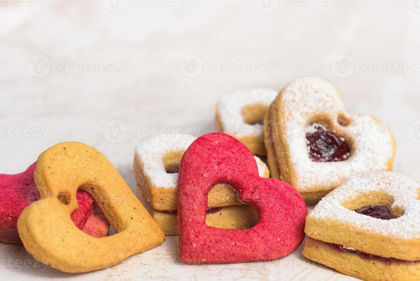 Valentines day cookies photo