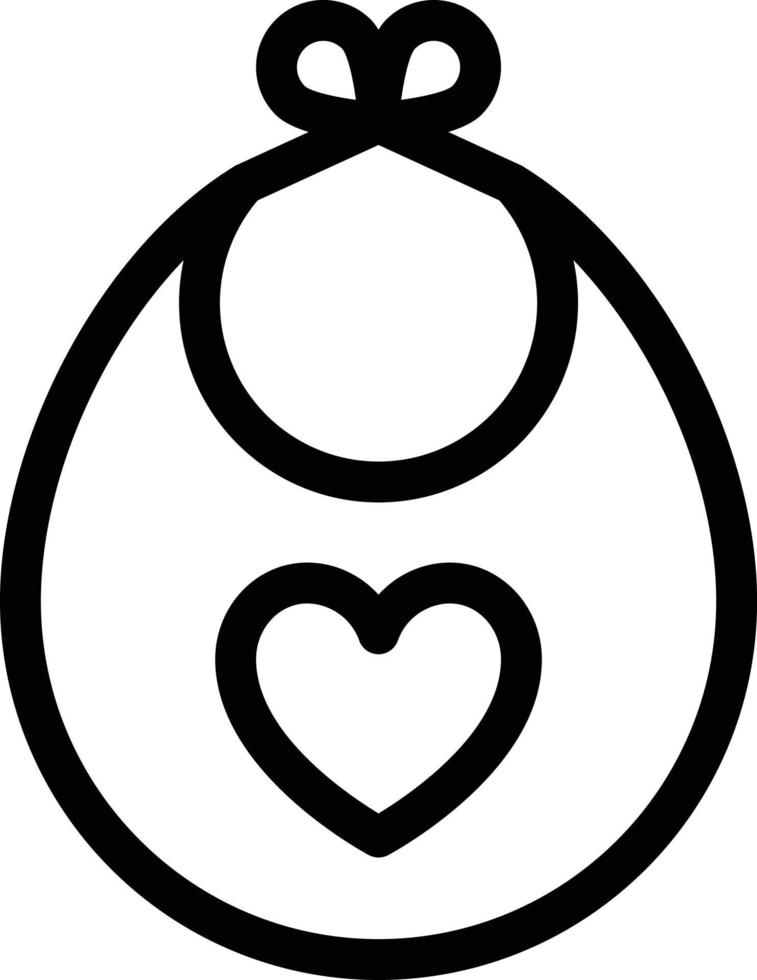 bib vector illustration on a background.Premium quality symbols.vector icons for concept and graphic design.