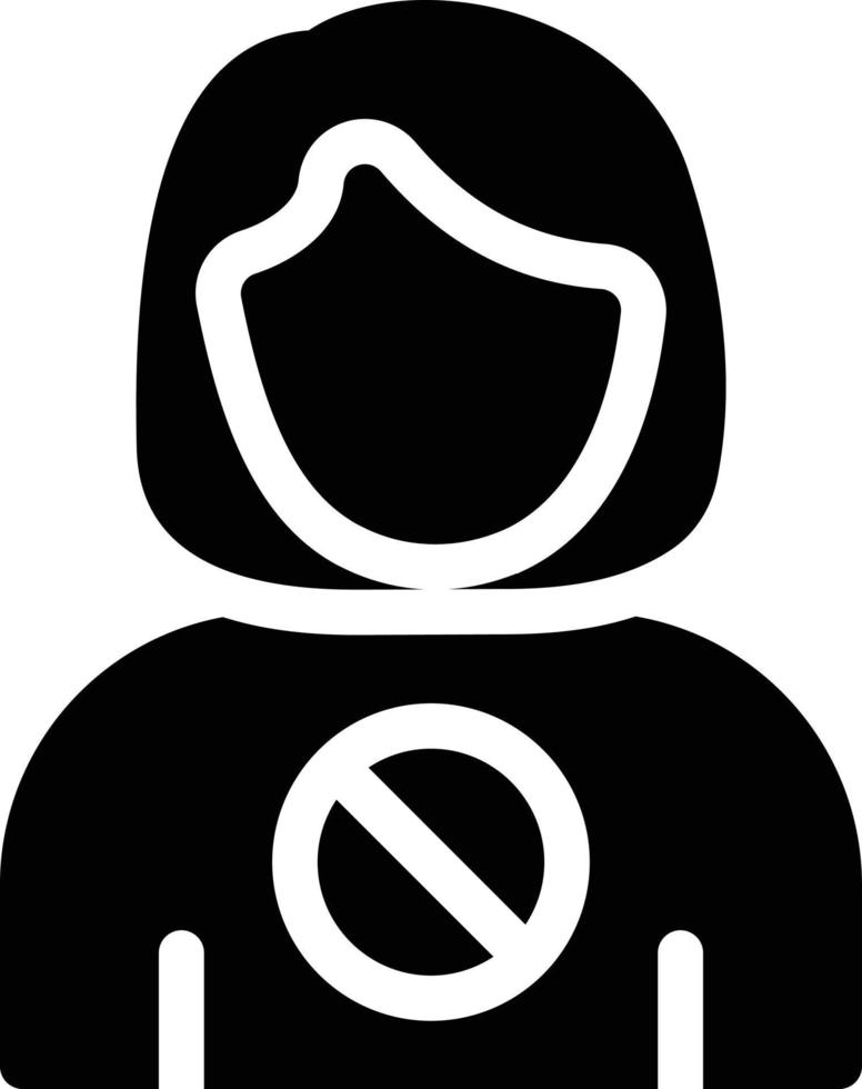 block feminism vector illustration on a background.Premium quality symbols.vector icons for concept and graphic design.