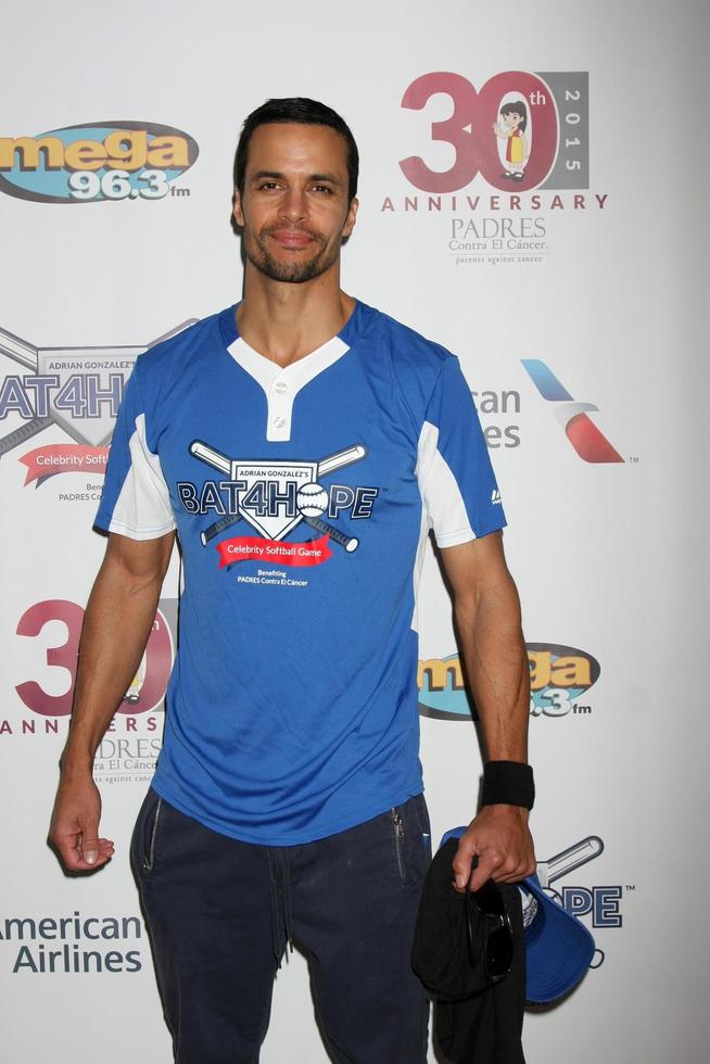 LOS ANGELES, NOV 7 - Matt Cedeno at the Adrian Gonzalezs Bat 4 Hope Celebrity Softball Game PADRES Contra El Cancer at the Dodger Stadium on November 7, 2015 in Los Angeles, CA photo