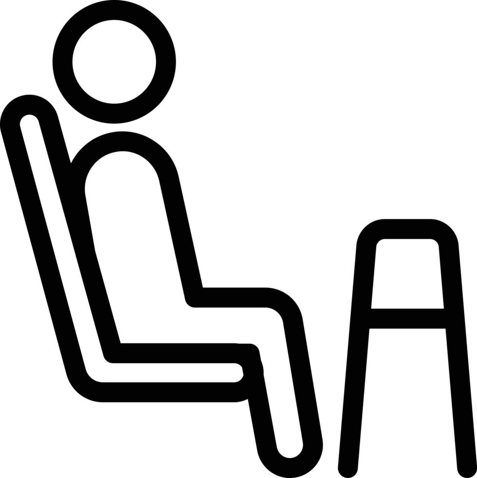 disable walker vector illustration on a background.Premium quality symbols.vector icons for concept and graphic design.