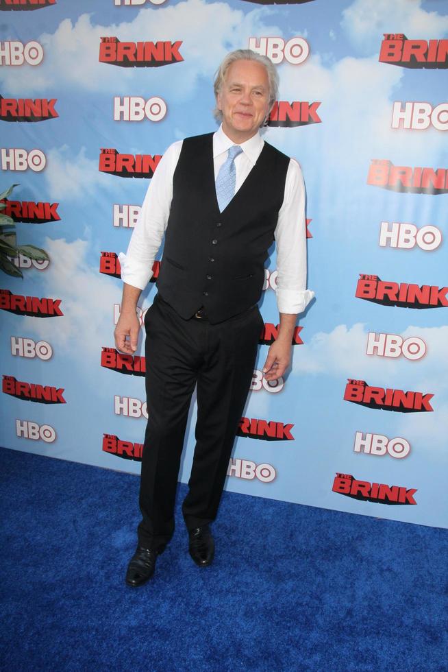 LOS ANGELES, JUN 8 - Tim Robbins at the HBOs The Brink Premiere at the Paramount Studios on June 8, 2015 in Los Angeles, CA photo