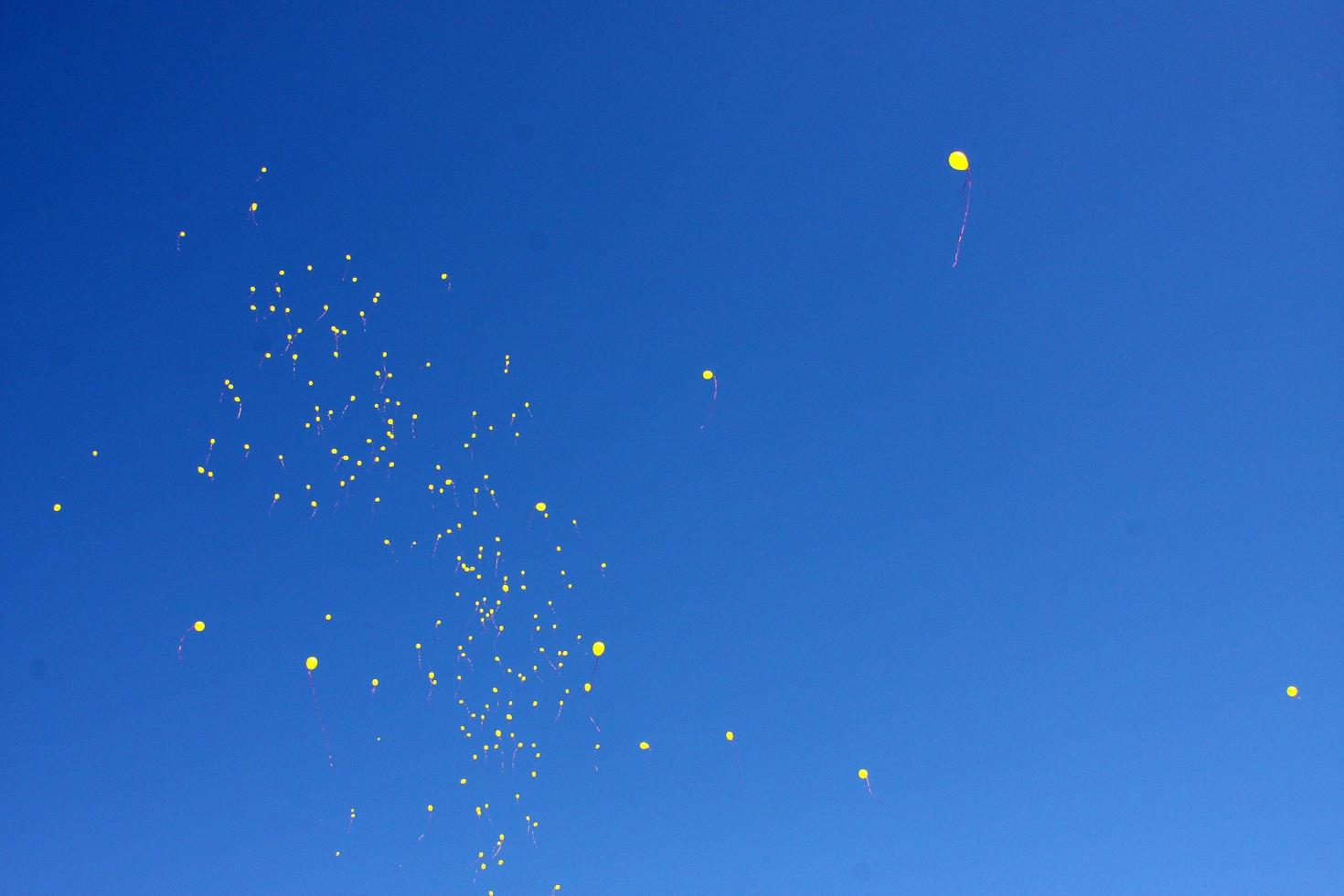 CULVER CITY, FEB 28 - Bully Balloon Release to signify releasing of negativity at the Bully Documentary Baloon Release Event at the Culver City High School on February 28, 2013 in Culver City, CA photo