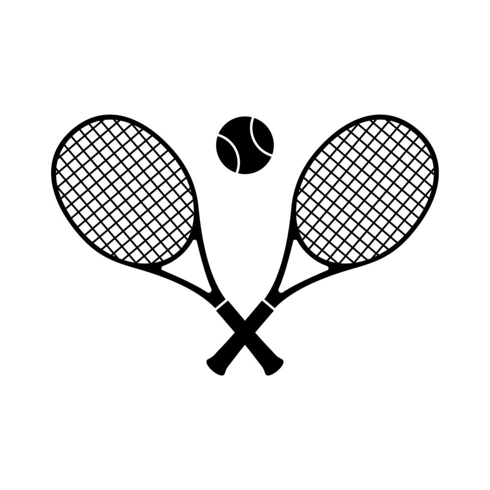 tennis rackets vector