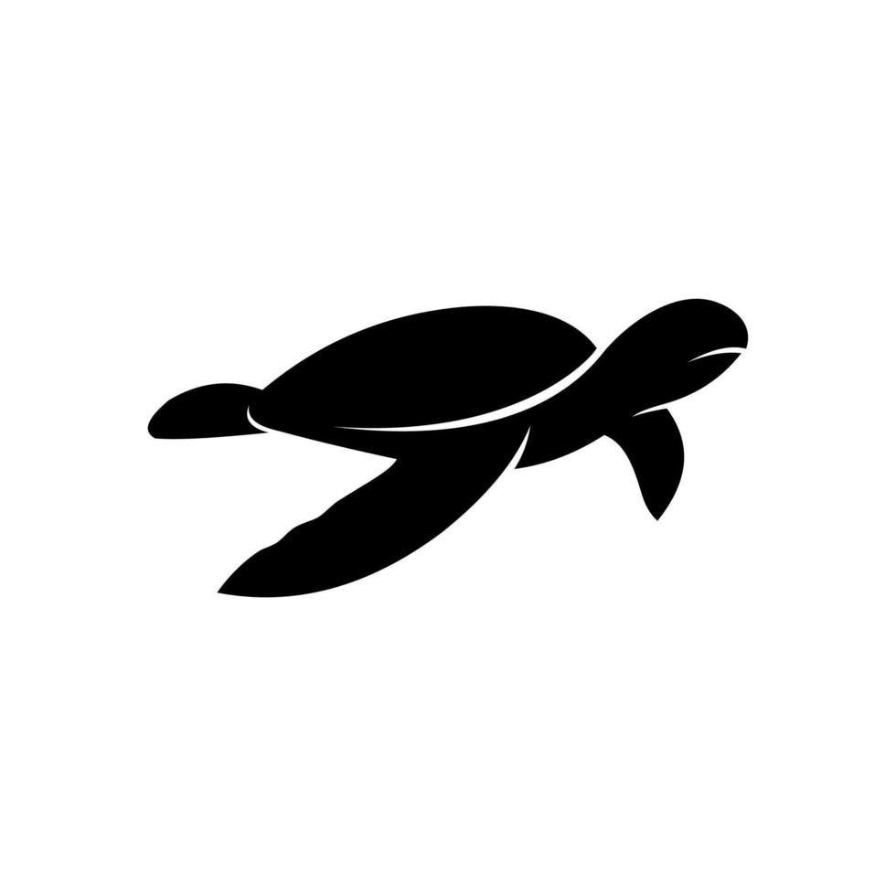 sea turtle logo vector