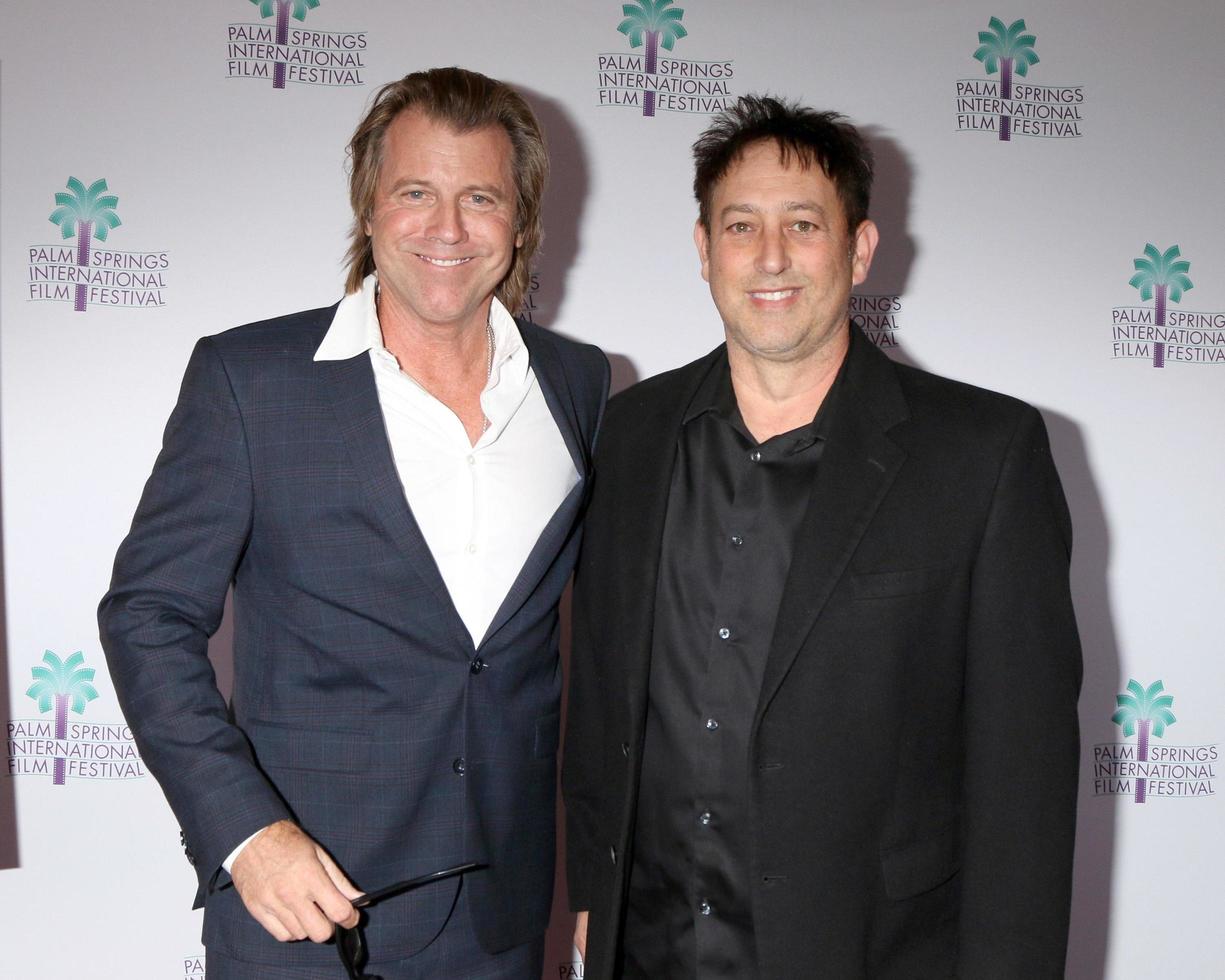 PALM SPRINGS  JAN 11 - Vince Van Patten, Steve Alper at the Walk to Vegas World Premiere at the Richards Center for the Arts on January 11, 2019 in Palm Springs, CA photo