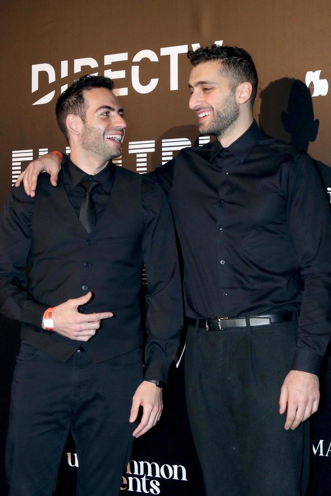 LOS ANGELES FEB 12 - Jerry Gregorio, Lee Petropoulas at the DIRECTV Presents Maxim Electric Nights at San Pedro Street on February 12, 2022 in Los Angeles, CA photo