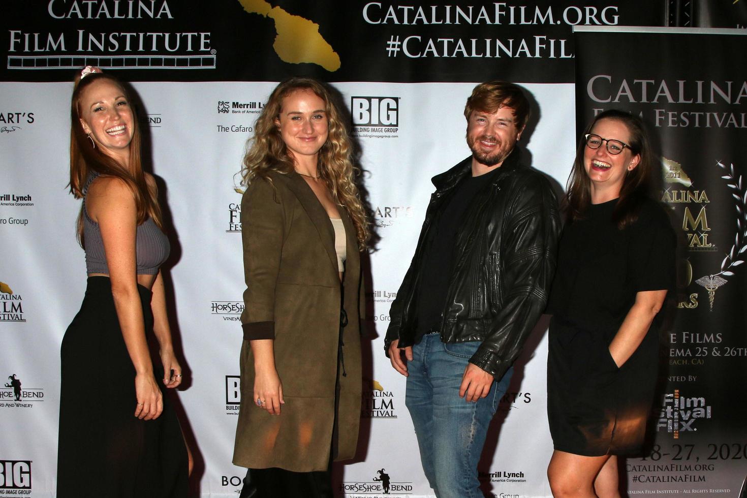 LOS ANGELES  SEP 26 - Emily Hanley, April Moreall, Guests at the Catalina Film Festival Drive Thru Red Carpet, Saturday at the Scottish Rite Event Center on September 26, 2020 in Long Beach, CA photo