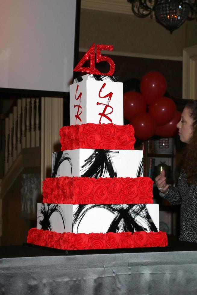 LOS ANGELES  MAR 26 - YnR 45th Anniversary Cake at the The Young and The Restless Celebrate 45th Anniversary at CBS Television City on March 26, 2018 in Los Angeles, CA photo