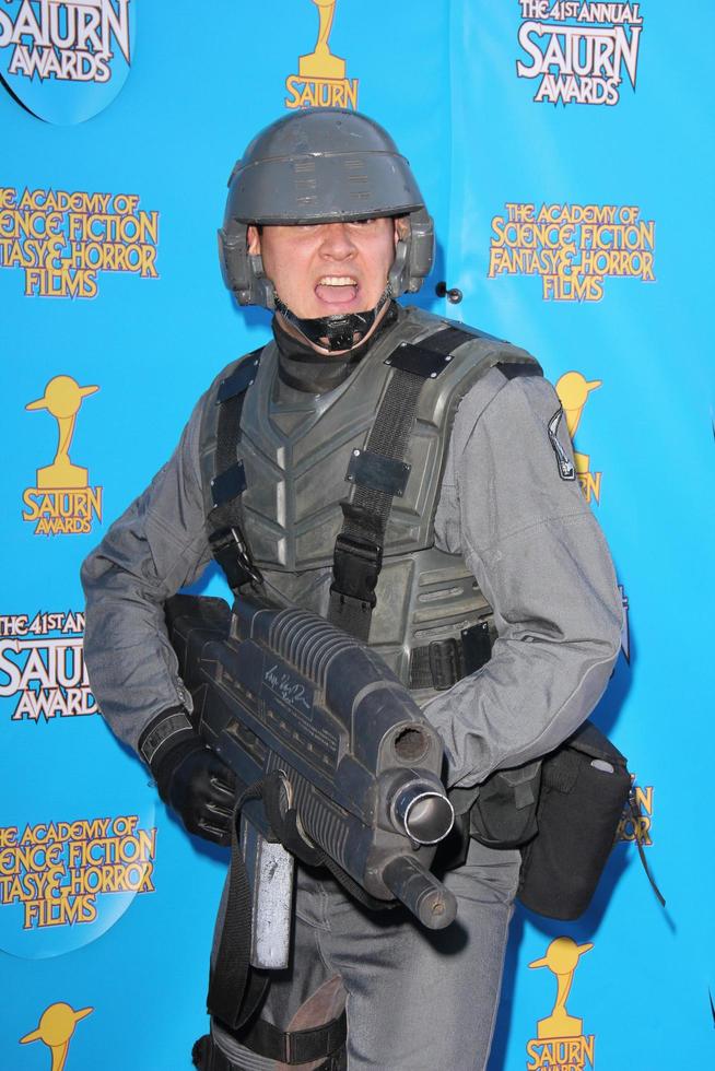 LOS ANGELES  JUN 25 - Cosplayer at the 41st Annual Saturn Awards Arrivals at the The Castaways on June 25, 2015 in Burbank, CA photo