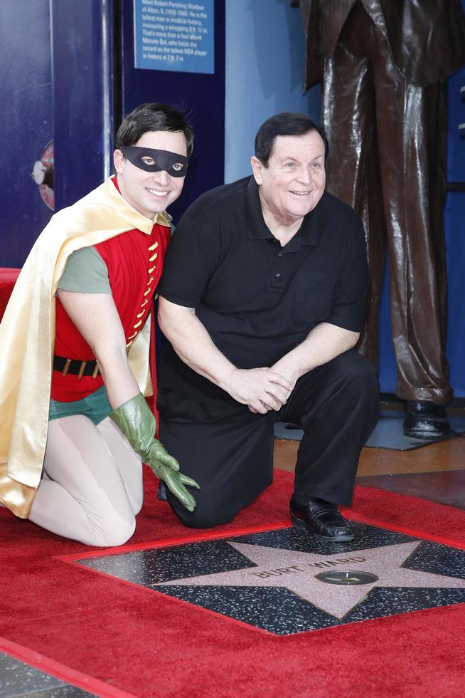 LOS ANGELES  JAN 9 - Robin, Burt Ward at the Burt Ward Star Ceremony on the Hollywood Walk of Fame on JANUARY 9, 2020 in Los Angeles, CA photo
