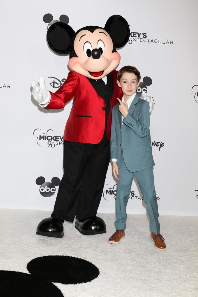 LOS ANGELES   OCT 6 - Mickey Mouse, Jason Maybaum at the Mickey s 90th Spectacular Taping at the Shrine Auditorium on October 6, 2018 in Los Angeles, CA photo