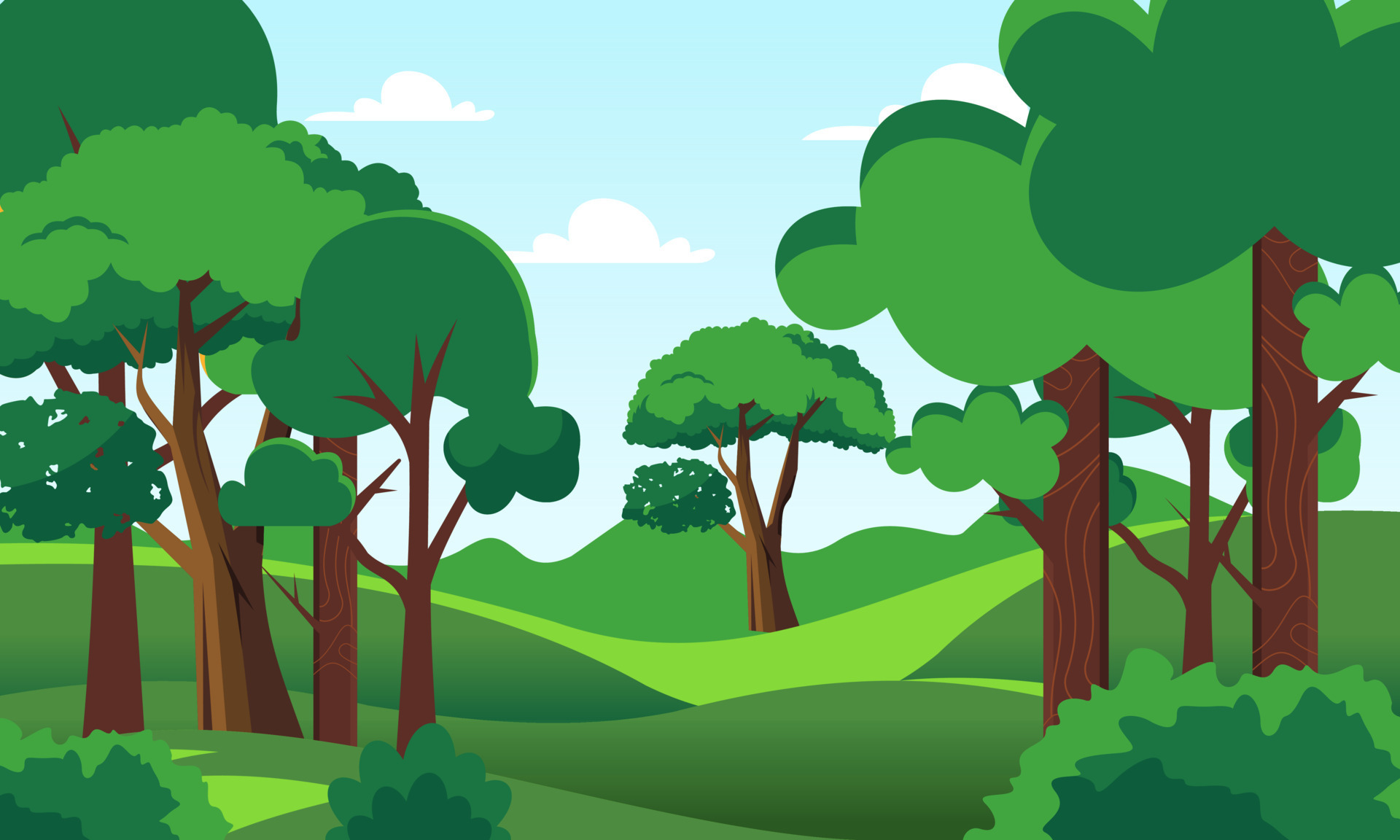 Jungle Grass Clip Art
