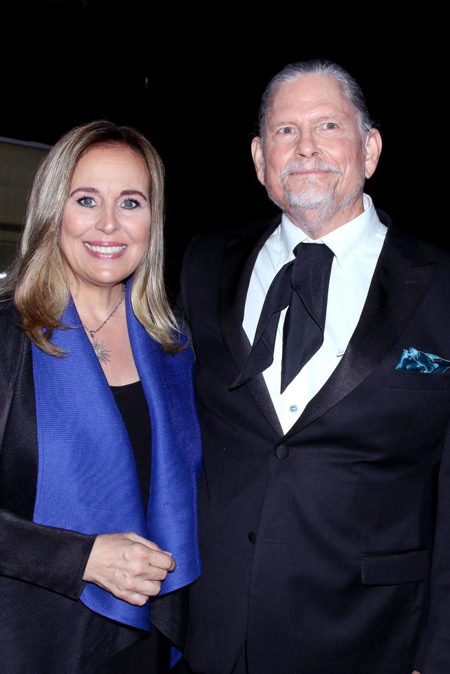 LOS ANGELES JUN 13 Genie Francis and Jeff Kober at the 48th Daytime