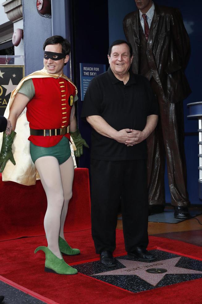 LOS ANGELES  JAN 9 - Robin, Burt Ward at the Burt Ward Star Ceremony on the Hollywood Walk of Fame on JANUARY 9, 2020 in Los Angeles, CA photo