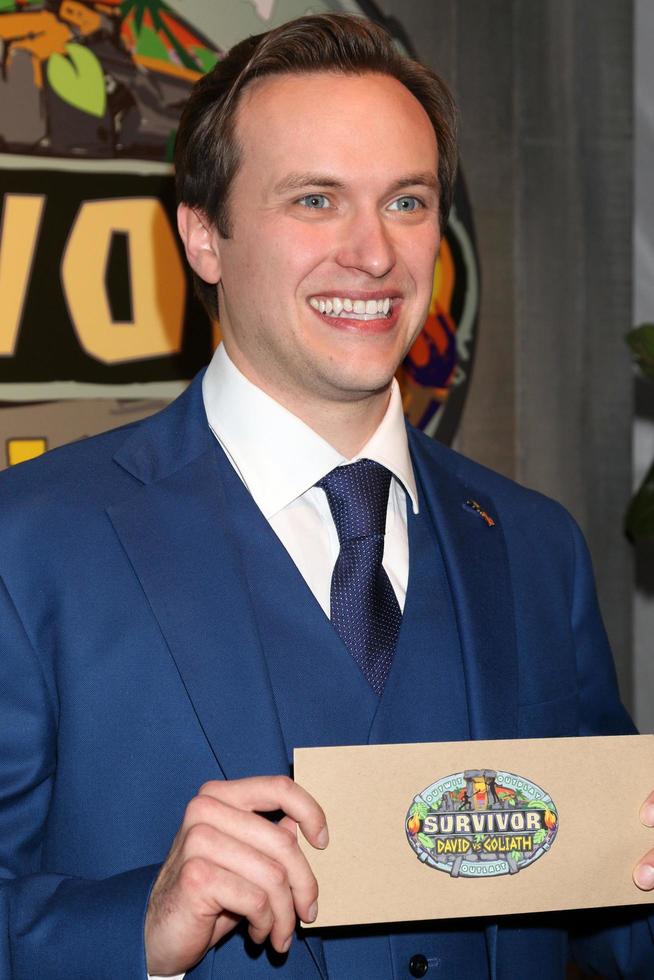 LOS ANGELES  DEC 19 - Winner, Nick Wilson at the Survivor Season 37 Finale at CBS Television City on December 19, 2018 in Los Angeles, CA photo