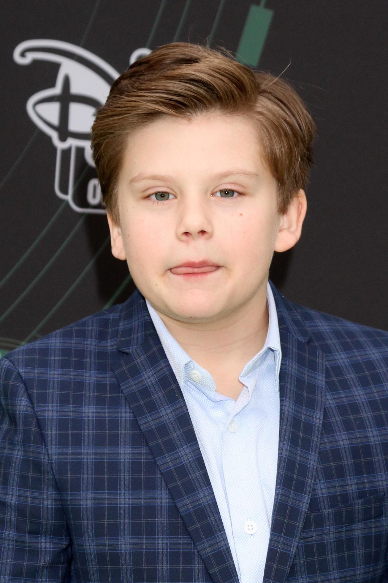 LOS ANGELES FEB 12 Maxwell Simkins at the Kim Possible Premiere