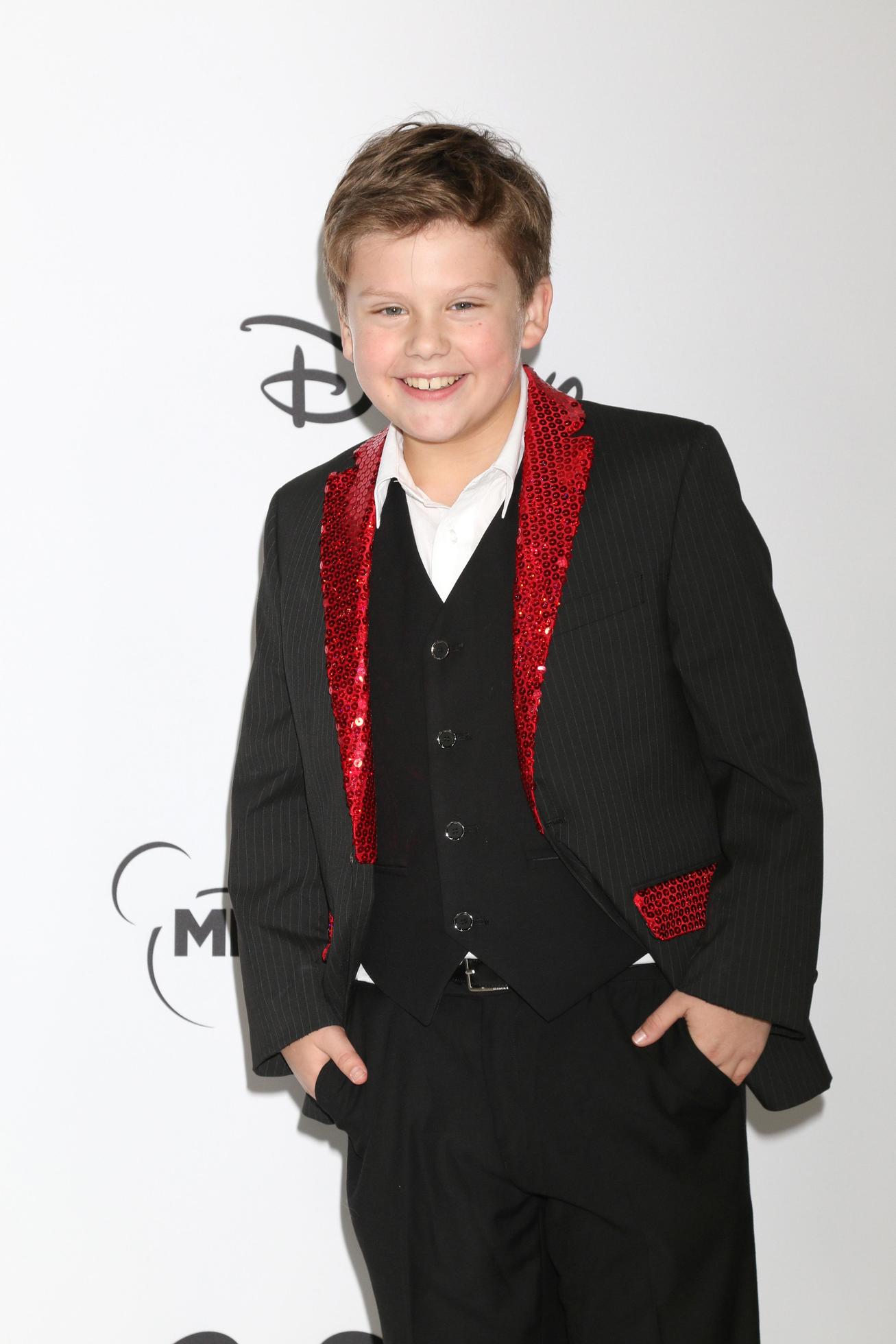 LOS ANGELES OCT 6 - Maxwell Simkins at the Mickey s 90th Spectacular(03)