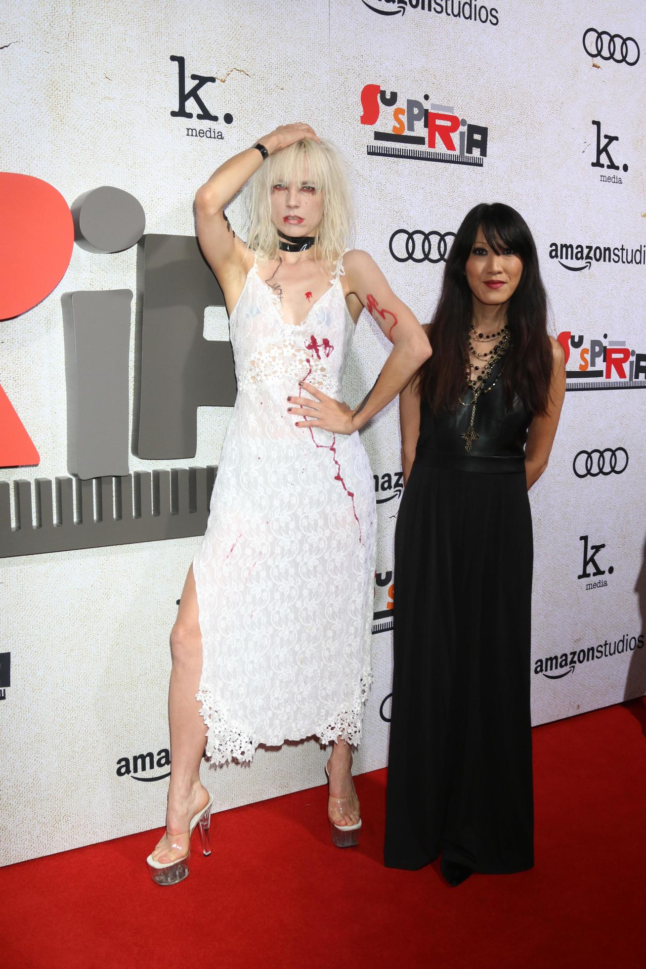 LOS ANGELES OCT 24 - Kate Crash, Jeni Chua at the Suspiria Premiere at ...