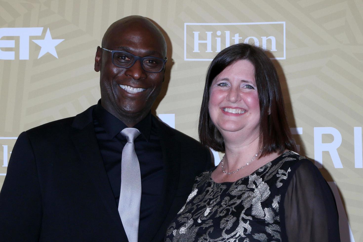 LOS ANGELES  FEB 23 - Lance Reddick, Stephanie Day at the American Black Film Festival Honors Awards at the Beverly Hilton Hotel on February 23, 2020 in Beverly Hills, CA photo