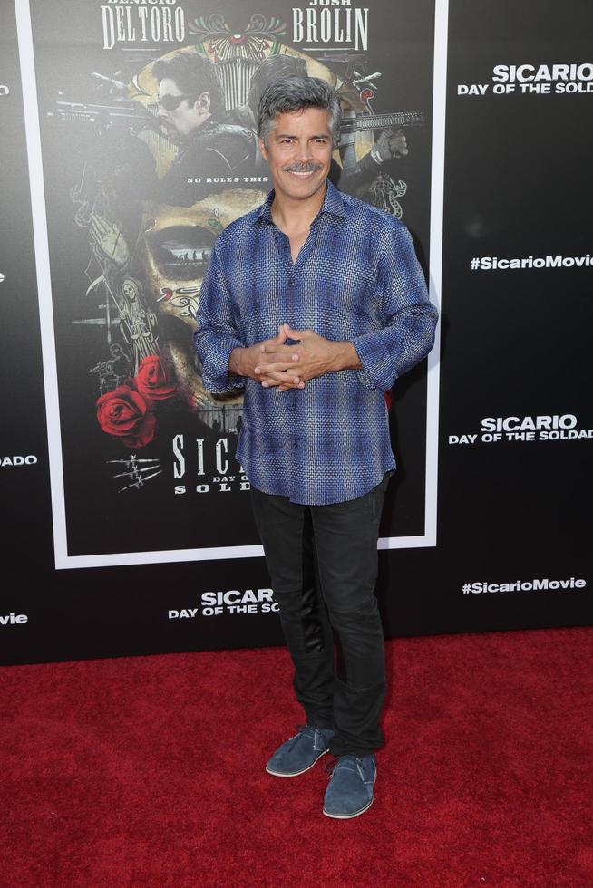 LOS ANGELES - JUN 26  Esai Morales at the  Sicario Day Of The Soldado  Premiere at the Village Theater on June 26, 2018 in Westwood, CA photo