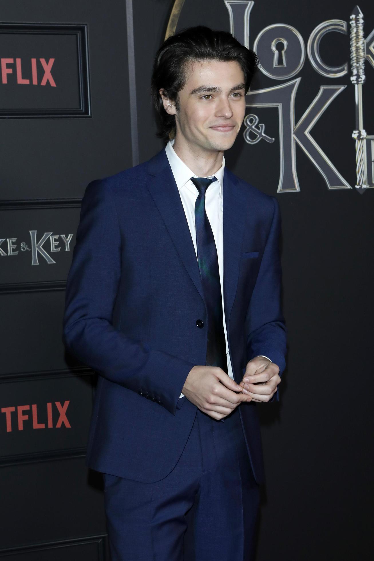 LOS ANGELES FEB 5 Felix Mallard at the Locke and Key Series Premiere