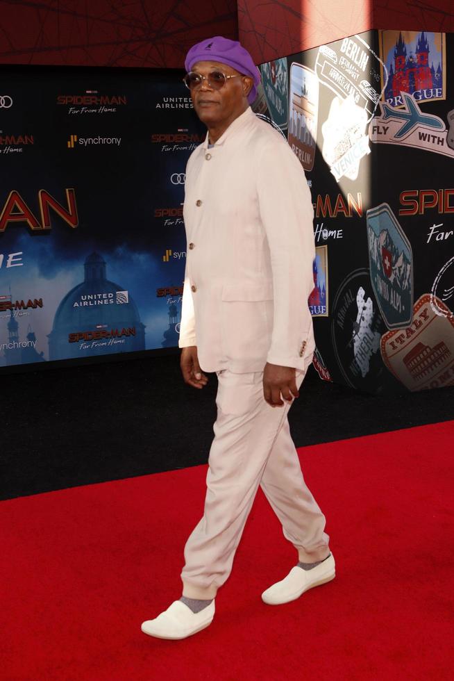 LOS ANGELES   JUN 26 - Samuel L Jackson at the Spider Man Far From Home Premiere at the TCL Chinese Theater IMAX on June 26, 2019 in Los Angeles, CA photo