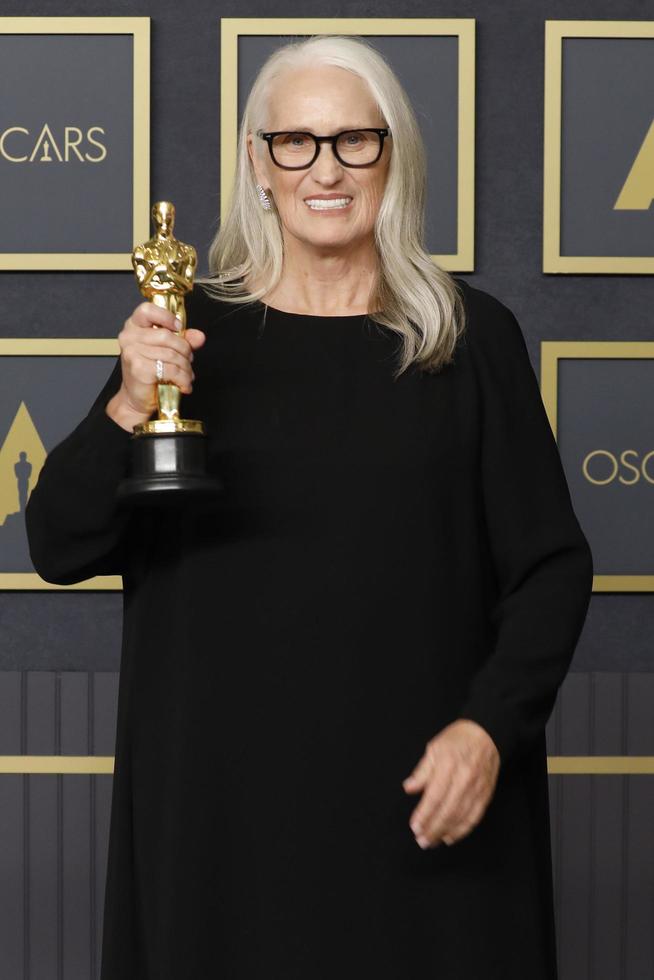 los angeles - 27 de marzo jane campion en los 94 premios de la academia en dolby theater el 27 de marzo de 2022 en los angeles, ca foto