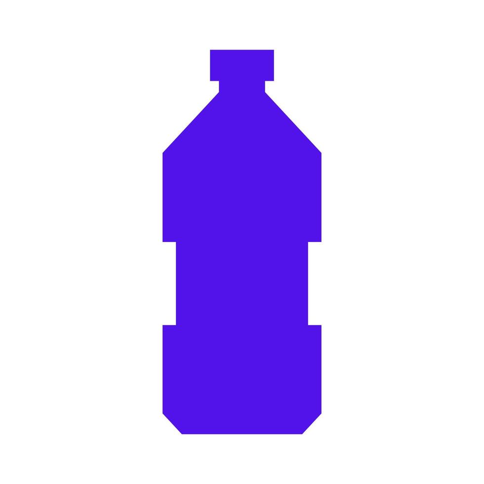 Water bottle illustrated on a white background vector